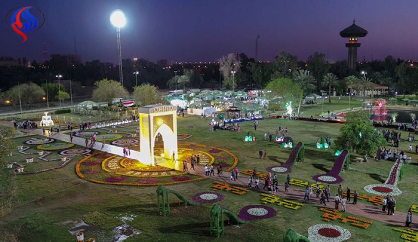 بالصور.. مهرجان بغداد الدولي العاشر للزهور 