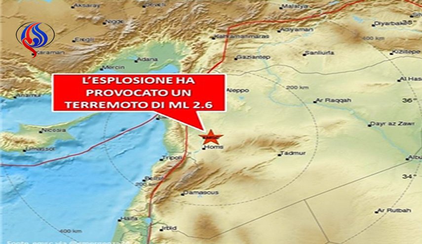 زلزال يتزامن مع الهجوم الصاروخي على ريفي حماه وحلب