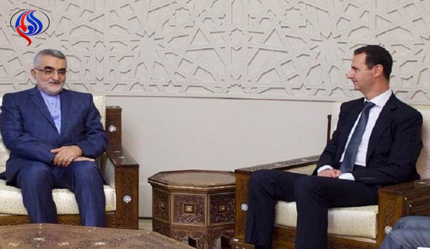بروجردي يلتقي الرئيس السوري في دمشق