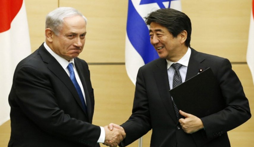 دیدار نخست‌وزیر ژاپن با نتانیاهو

