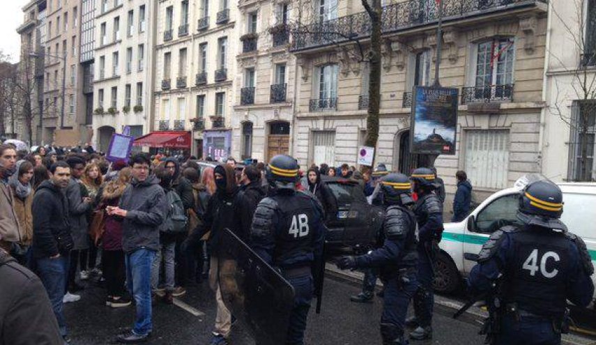 بازداشت 125 نفر از معترضان فرانسوی