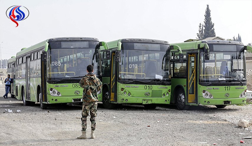 تجهيز حافلات لإخراج المسلحين من ريفي حمص وحماه في سوريا