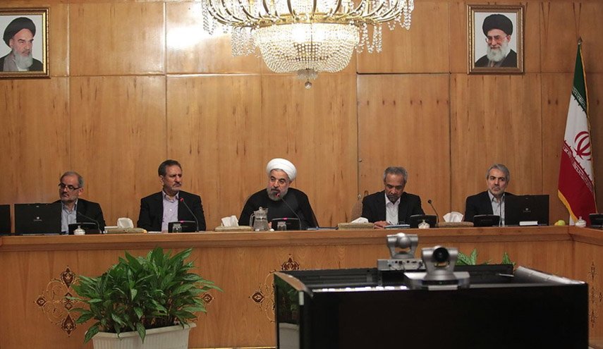 الحكومة الايرانية تبحث الموقف بعد خروج اميركا من الاتفاق النووي