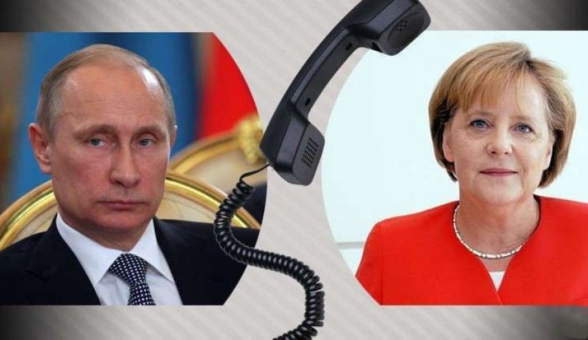 بوتين وميركل يؤكدان عزمهما دعم مشروع 'التيار الشمالي-2'