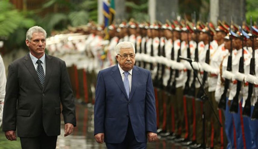 كوبا تؤكد لعباس تأييدها إقامة دولة فلسطينية