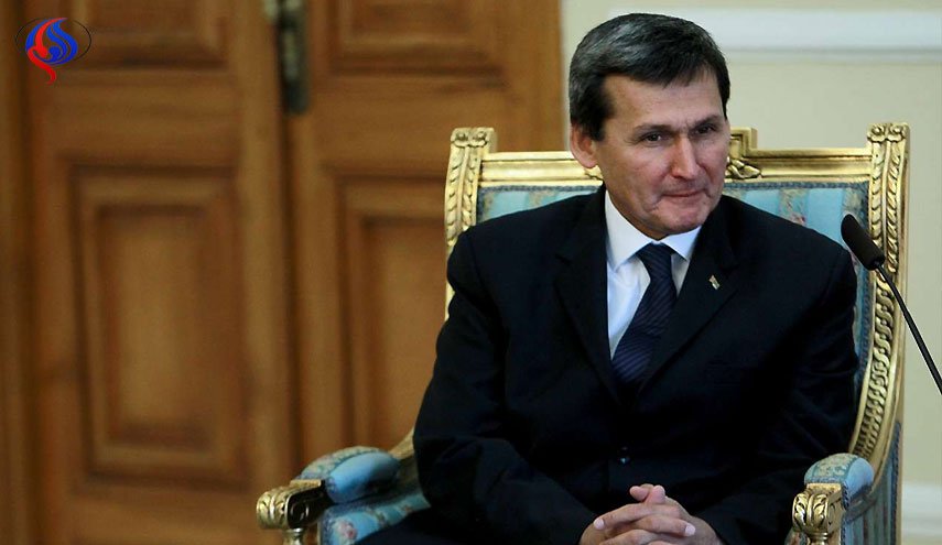 وزیر الخارجیة التركماني یدعو لتعزیز العلاقات التجاریة مع ایران