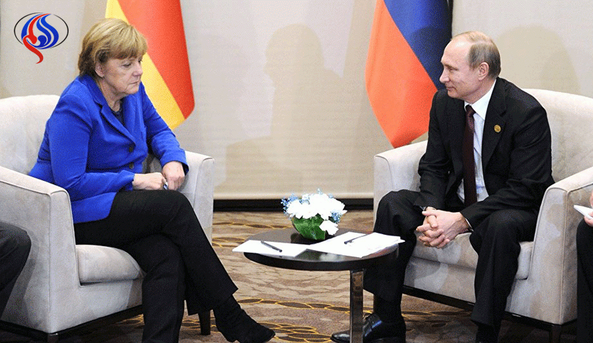 بوتين لا يناقش مسالة العقوبات مع ميركل

