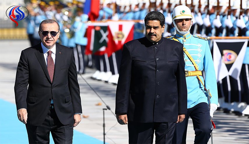 أردوغان يؤكد دعمه لمادورو قبيل الانتخابات في فنزويلا