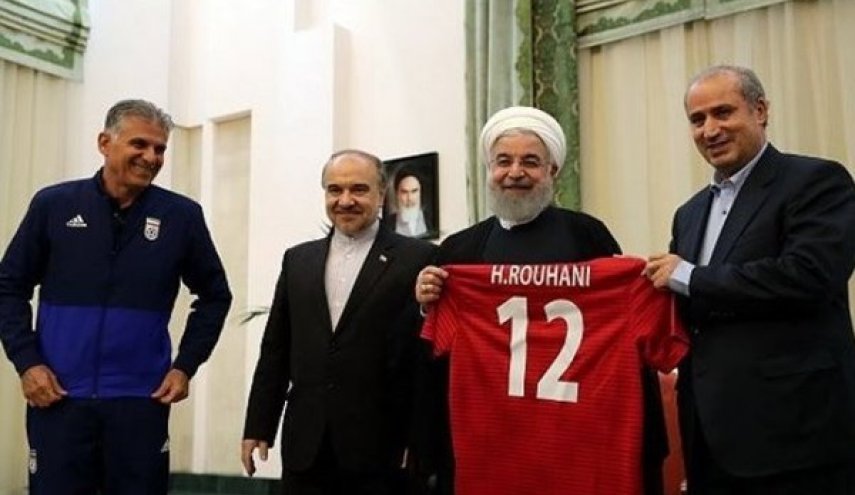 الفيفا يدعو الرئيس روحاني لحضور افتتاحية كأس العالم 2018