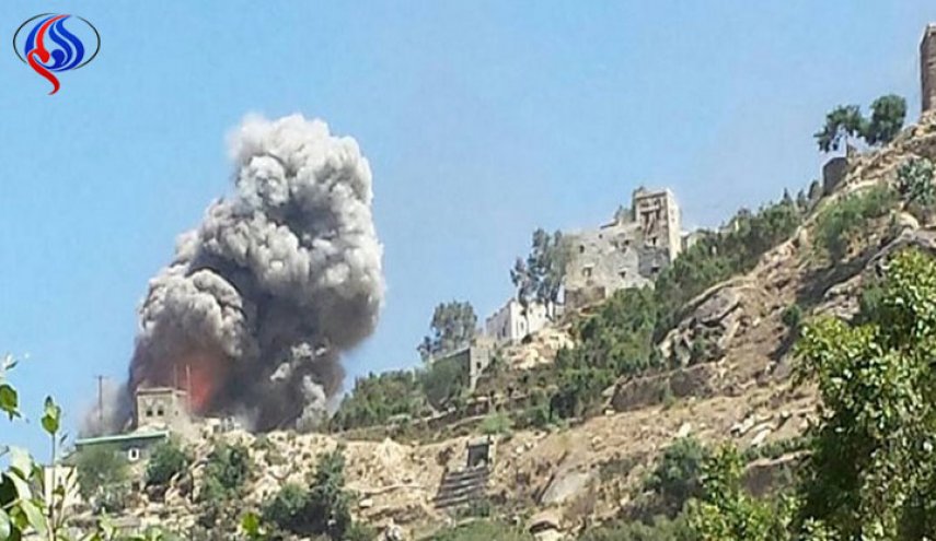 قصف صاروخي ومدفعي يستهدف منطقة رازح في صعدة 