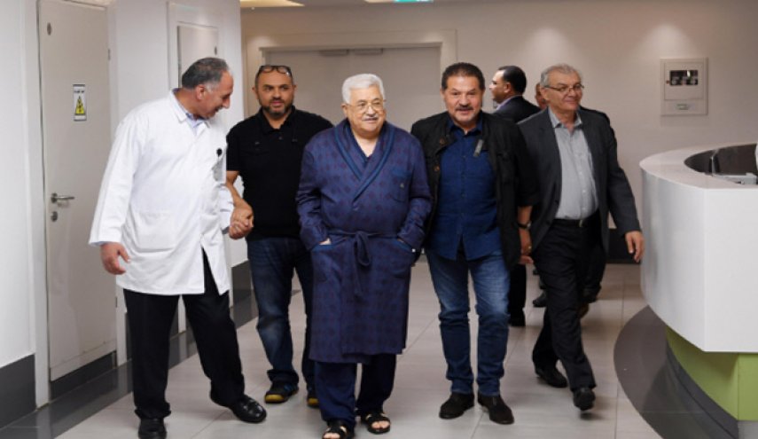 محمود عباس همچنان در بیمارستان است

