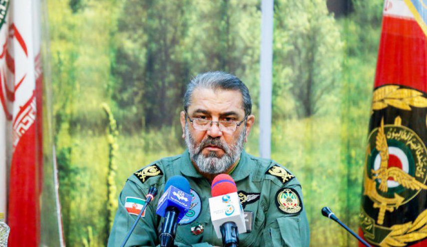 العميد قرباني: تجهيز طيران الجيش الايراني باحدث المعدات العسكرية