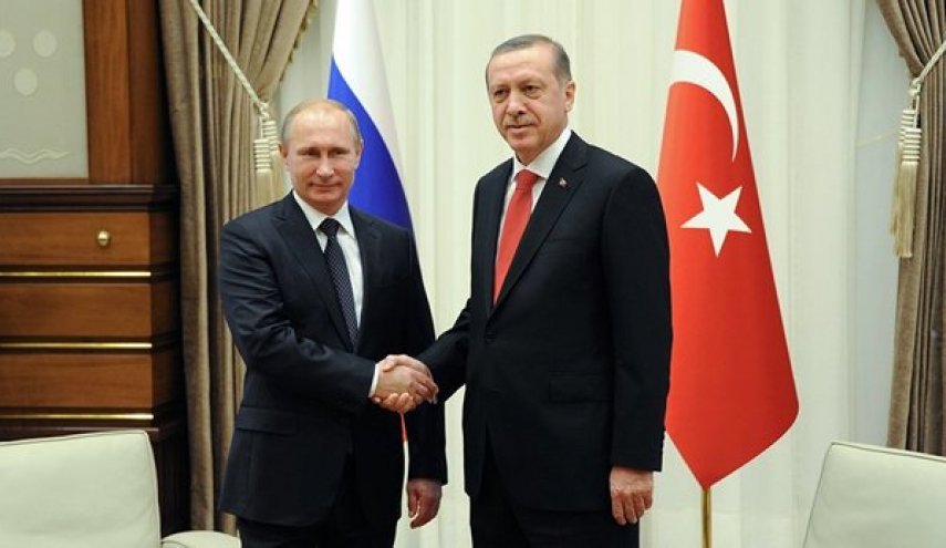 تماس تلفنی اردوغان و پوتین درباره سوریه و روابط دوجانبه
