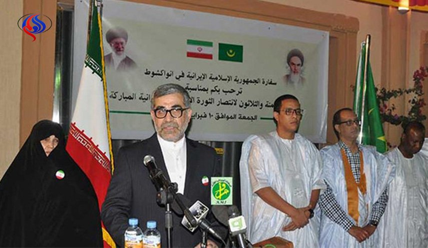  السفير الإيراني يسلم رسالة ظريف لنظيره الموريتاني