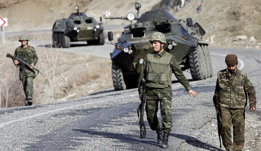 سه نظامی ترک در حمله پ.ک.ک کشته شدند

