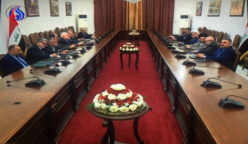 رئاستا الجمهورية العراقية والبرلمان تجتمعان مع رؤساء الكتل المشاركة بالانتخابات