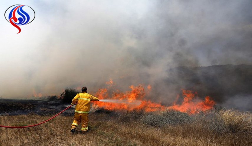الطائرات الورقية تشعل حرائق جديدة في غلاف غزة