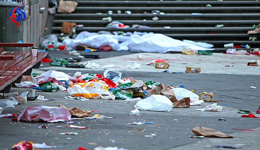 محافظة دمشق تعاقب كل من يرمي النفايات في الشوارع!