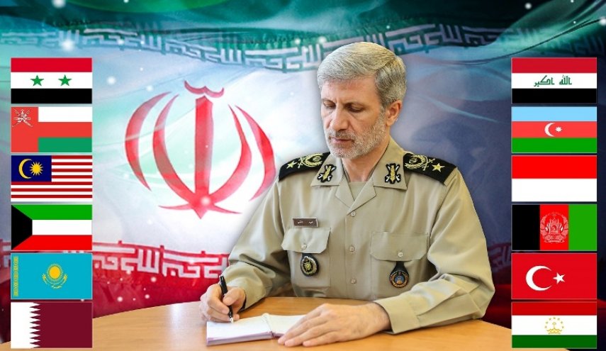 وزير الدفاع الايراني يهنئ نظراءه في الدول الاسلامية بعيد الفطر