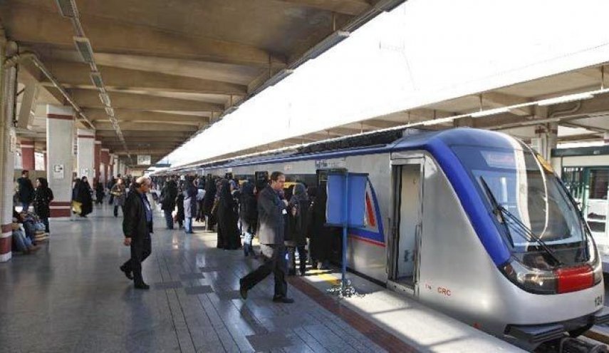 تدشين خط جديد لقطارات الانفاق في طهران الاسبوع المقبل