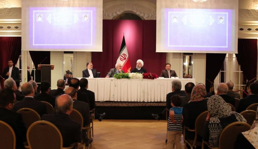 روحاني: لايمكن تصدير نفط المنطقة إن لم يصدر نفط ايران