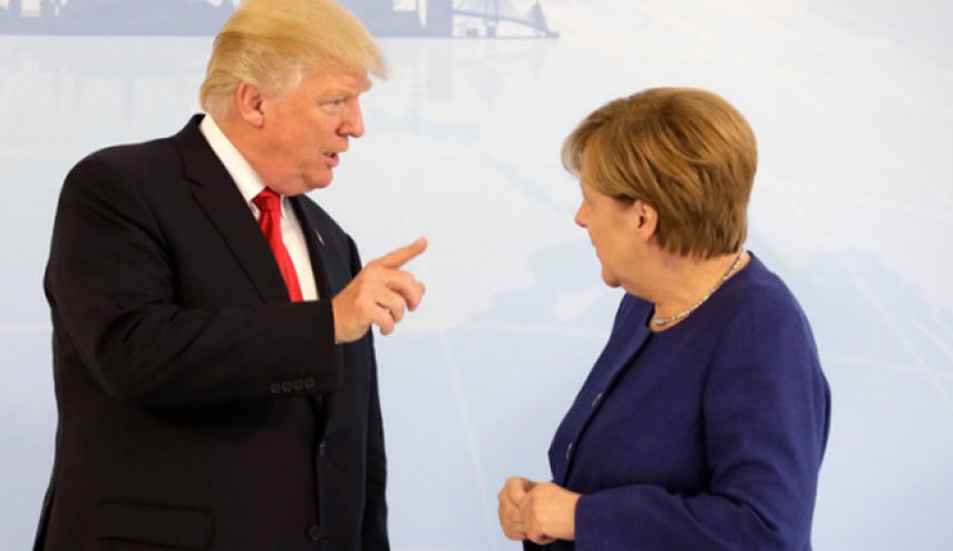 ميركل ردا على ترامب: المانيا تتخذ قراراتها بشكل 