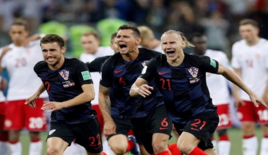 كرواتيا تقضي على آمال انكلترا وتتأهل الى النهائي 