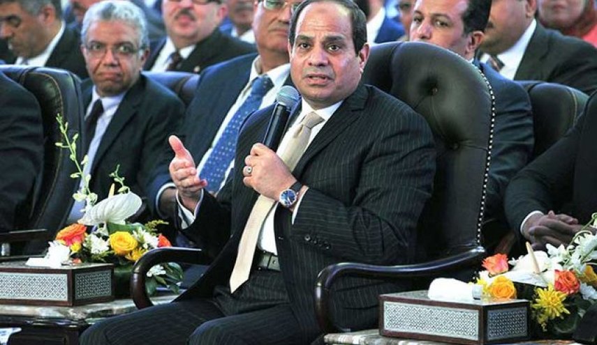 عصبانیت رئیس‌جمهوری مصر از هشتک 