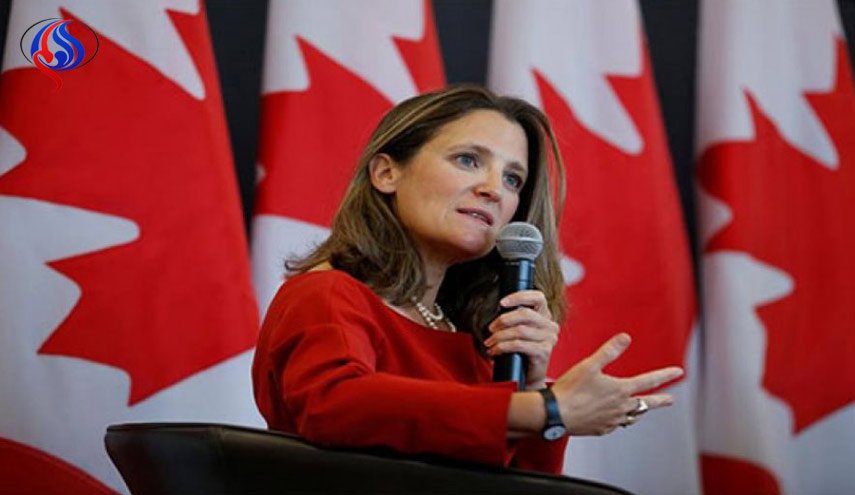 وزيرة خارجية كندا: الاتفاق النووي مع ايران ضروري للسلام والامن العالميين