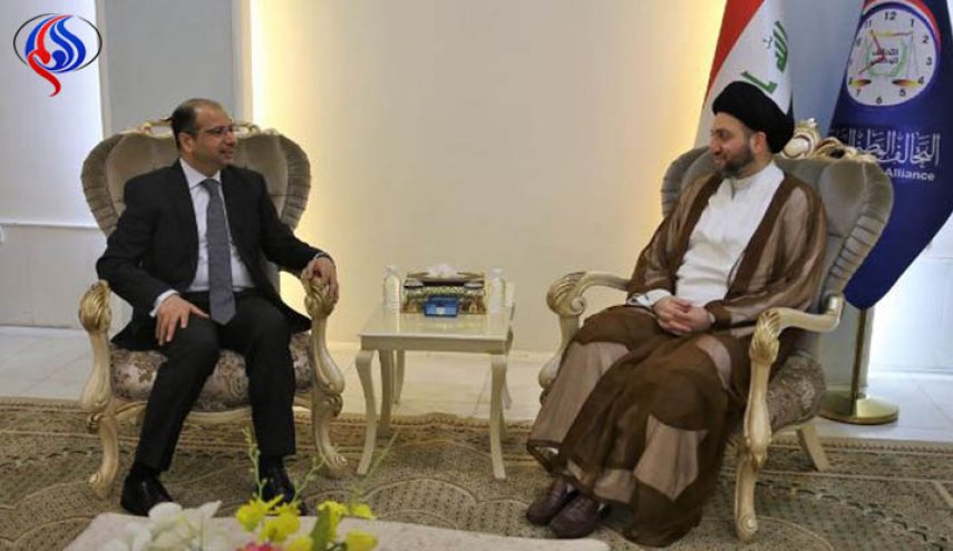 الجبوري والحكيم يؤكدان اهمية الحوار لتشكيل الحكومة العراقية