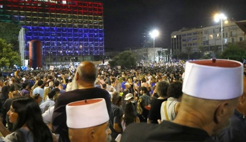 هزاران نفر در تل آویو تظاهرات کردند
