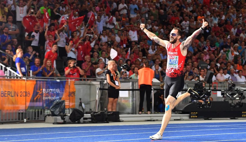 التركي غولييف يفوز بسباق 200 متر