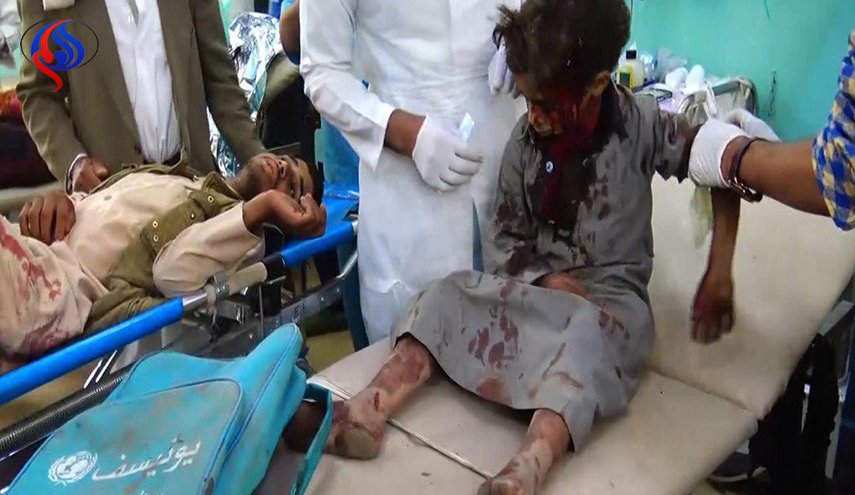 الصحة اليمنية : عدد ضحايا مجزرة ضحيان وصل إلى 131 بينهم 96 طفلا