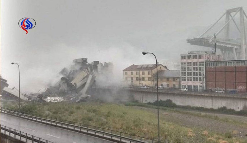 22 عدد قتلى انهيار الجسر الإيطالي.. والوزير يعلق!
