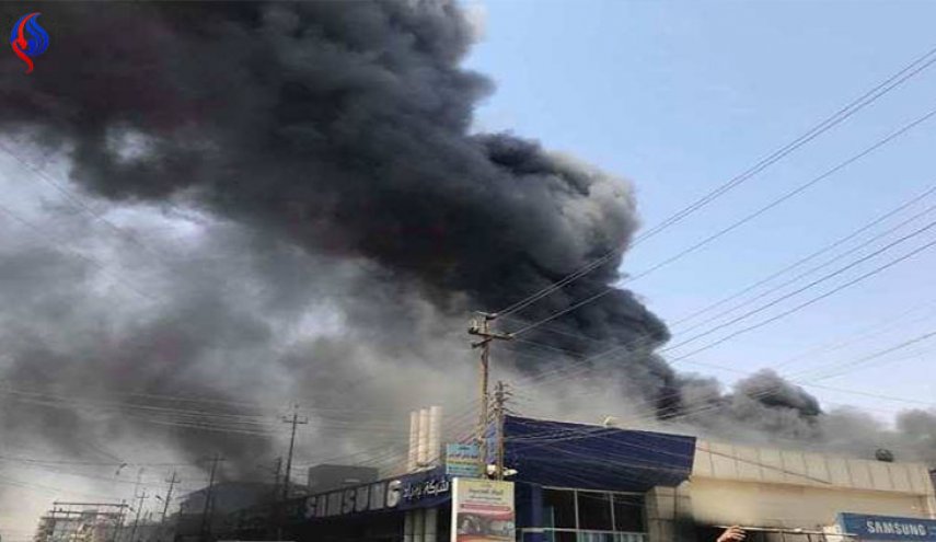 العراق.. حريق في مخزن للكهربائيات بالبصرة 