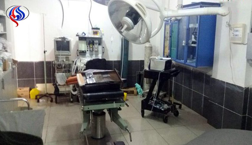 کشف یک بیمارستان صحرایی مجهز به جدیدترین تجهیزات پزشکی متعلق به تروریست ها در جنوب سوریه
