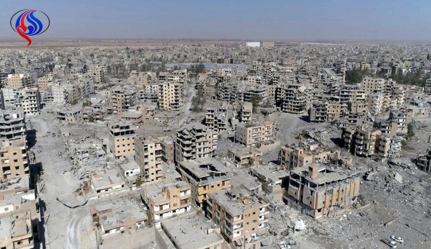 ترغیب مردم شهر رقه سوریه به مقابله با قسد و نیروهای آمریکایی