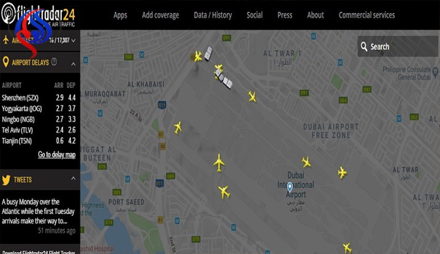 اسناد حمله پهپادی یمنی ها به فرودگاه دبی + تصاویر