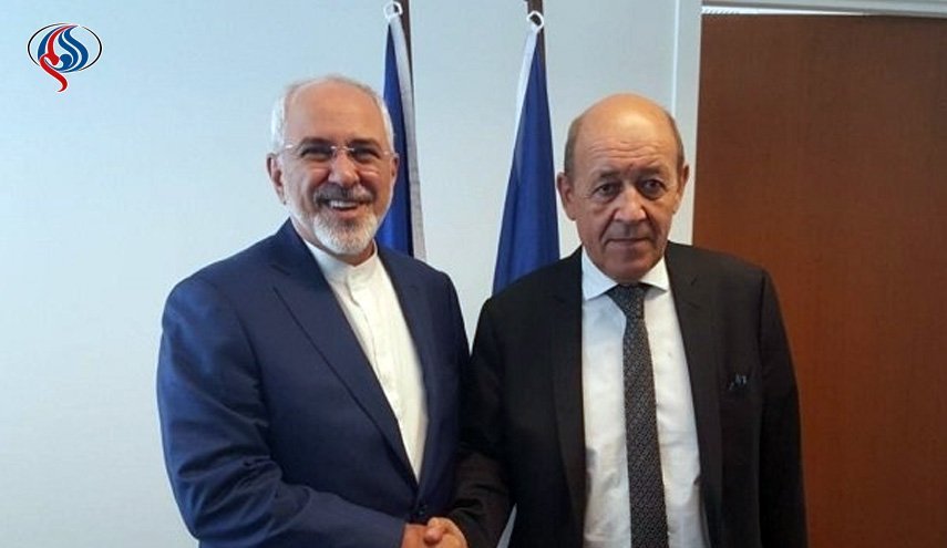 گفتگوی تلفنی وزرای خارجه ایران و فرانسه
