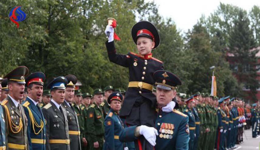 أول دفعة لأطفال سوريا تلتحق بأكاديمية روسية عسكرية