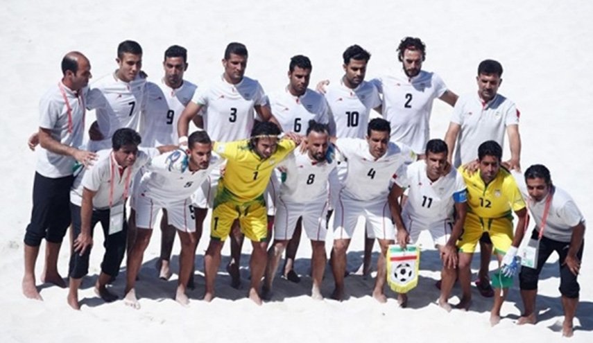 منتخب ايران.. الثالث عالميا بكرة القدم الشاطئية