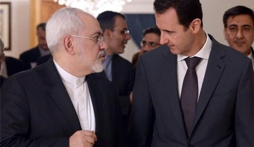 ظریف با رئیس جمهوری سوریه دیدار کرد
