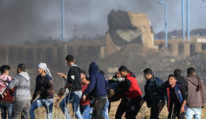 غزة... 7 إصابات بمواجهات مع الاحتلال شمالي القطاع