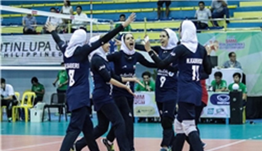 منتخب سيدات ايران لكرة الطائرة يهزم بطل رومانيا
