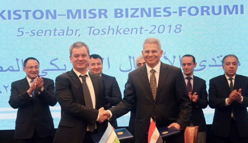 ازبکستان و مصر قرارداد 470 میلیون دلاری امضا کردند