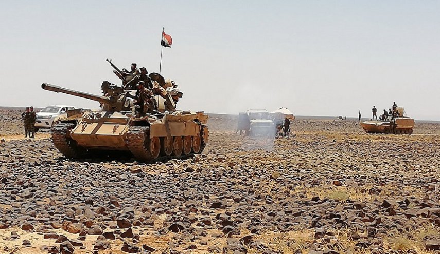 الجيش السوري يواصل تقدمه بعمق الجروف الصخرية في تلول الصفا 