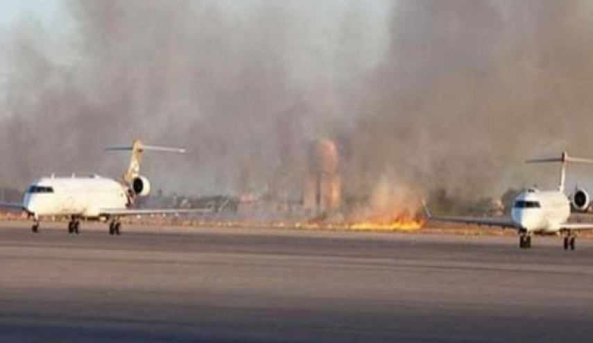 استهداف محيط مطار طرابلس بالصواريخ