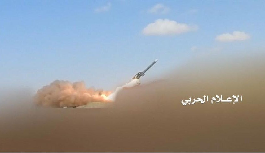 شلیک موشک بالستیک به سوی نیروهای ائتلاف سعودی در ساحل غربی یمن