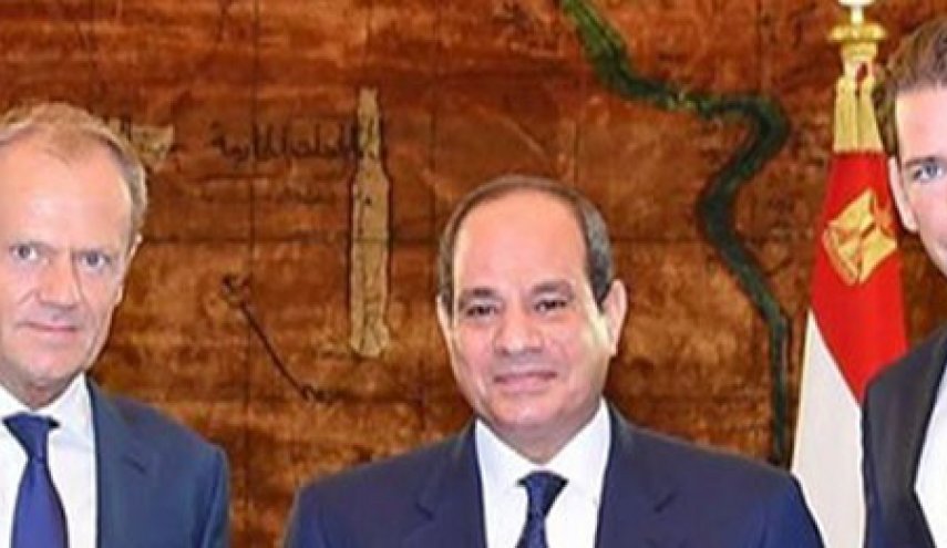 الملف الليبي على طاولة مباحثات السيسي ورئيس المجلس الأوروبي