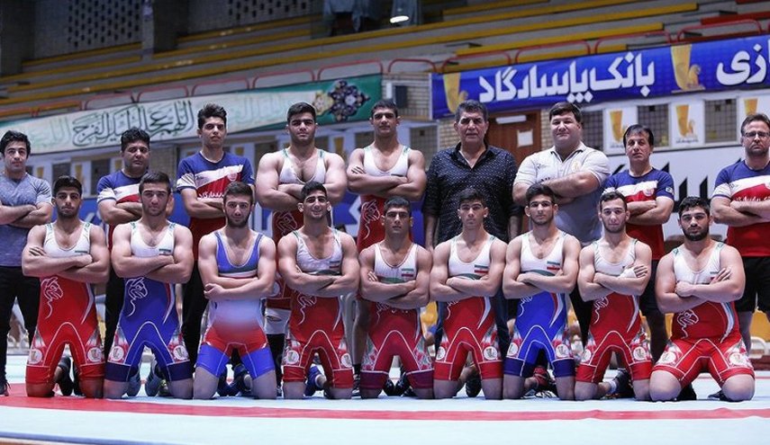 منتخب شباب ايران بطل العالم للمصارعة الرومانية